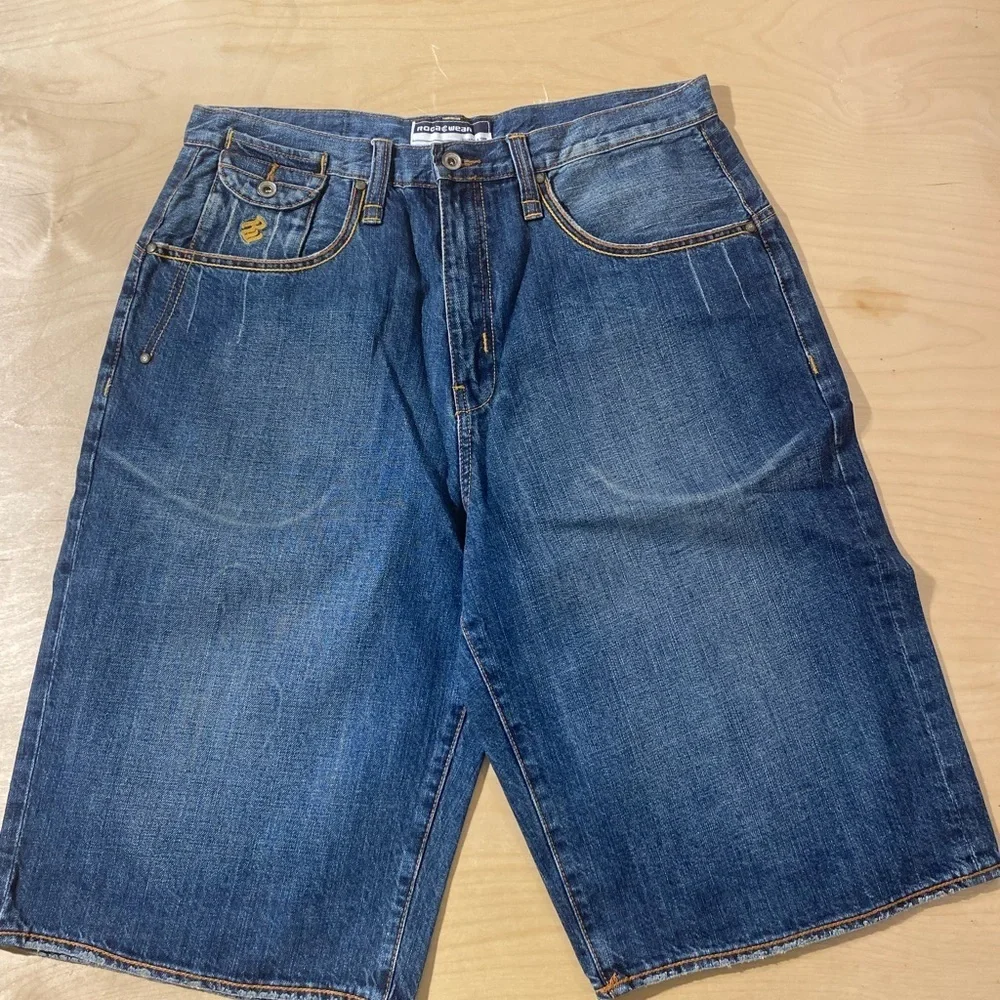 Rocawear Dark Blue Denim Jeans 36 W (OK)